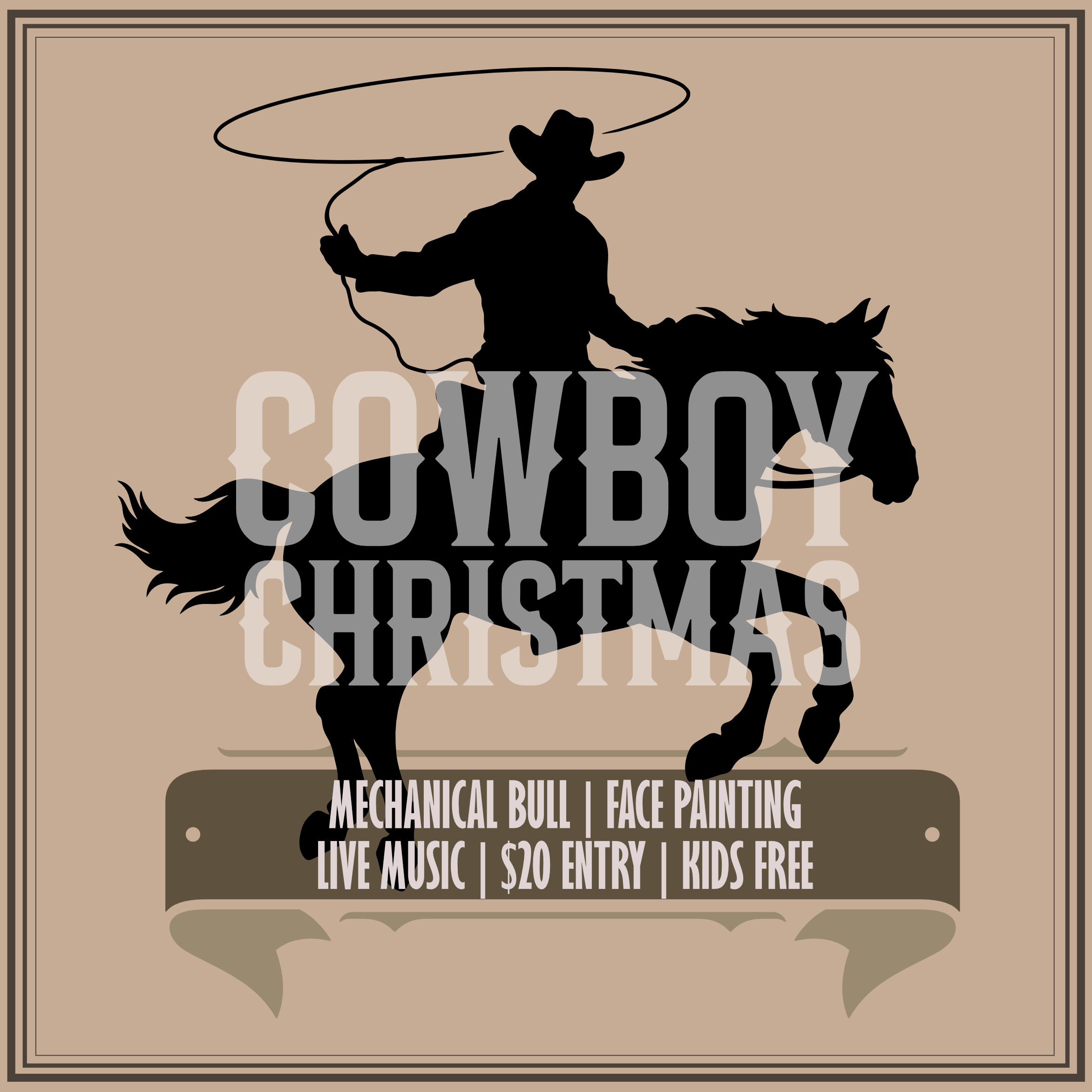 Cowboy christmas post 2