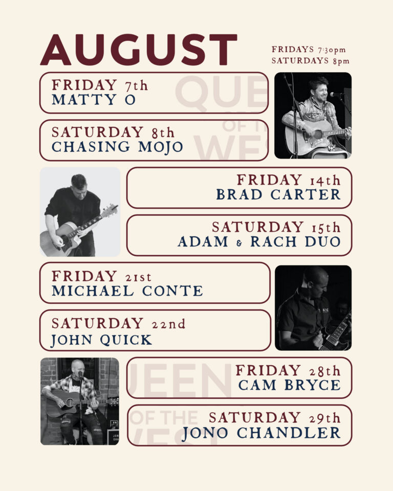Gig Guide Monthly
