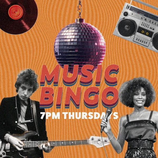 Music bingo thursdays