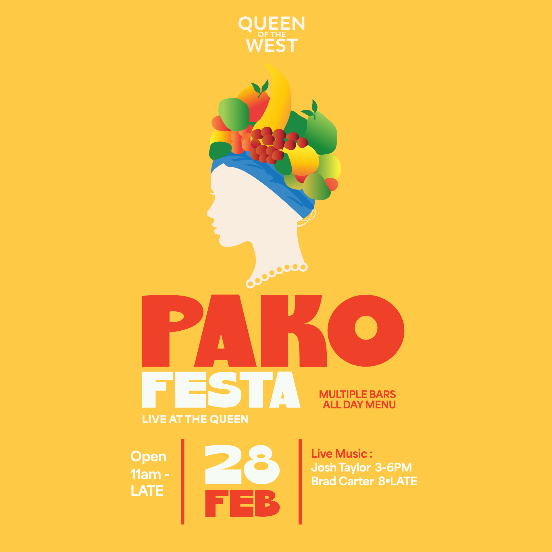 Queen relaunch socials poster